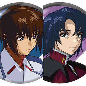 機動戦士ガンダムSEED DESTINY ペア缶バッジ シン・アスカ＆ルナマリア 