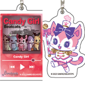 アクリルキーホルダー「Beatcats」04/ 公式イラスト 10個入りBOX