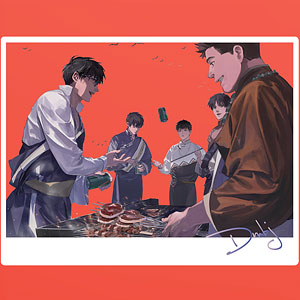 盗墓筆記 遠山小聚シリーズ アクリルクリアカード