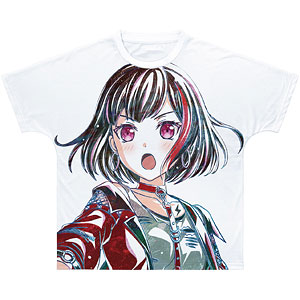 BanG Dream！ ガールズバンドパーティ！ 美竹蘭 Ani-Art 第5弾 フルグラフィックTシャツ ユニセックス L