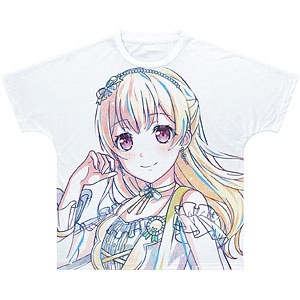 BanG Dream！ ガールズバンドパーティ！ 白鷺千聖 Ani-Art 第5弾 フルグラフィックTシャツ ユニセックス XXS
