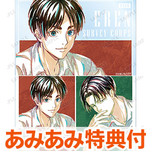 【あみあみ限定特典】進撃の巨人 描き下ろし リラックスver. トレーディング Ani-Art アクリルカード 8個入りBOX