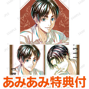【あみあみ限定特典】進撃の巨人 描き下ろし リラックスver. トレーディング Ani-Art ブロマイド 8個入りBOX