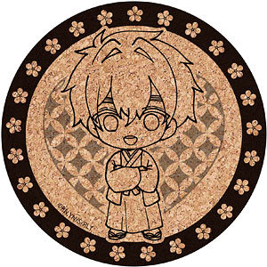 コルクコースター「君のことが大大大大大好きな100人の彼女」01/愛城恋太郎(ミニキャライラスト)