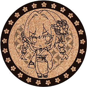 コルクコースター「君のことが大大大大大好きな100人の彼女」03/院田唐音(ミニキャライラスト)