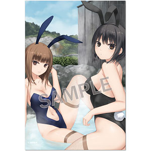 珈琲貴族先生 描き下ろし複製原画(青山澄香＆白峰莉花/セーラー服