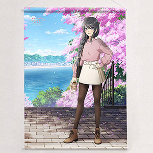 青春ブタ野郎はランドセルガールの夢を見ない 描き下ろしB1タペストリー(桜島麻衣/桜)Wスエード