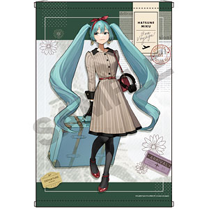 にゃんぼんざくら(初音ミク) 掛軸風タペストリー ミク[舞扇堂