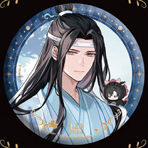 アニメ「魔道祖師」 雪春信ver. 缶バッジ 魏無羨＆藍忘機[KAZE]《在庫
