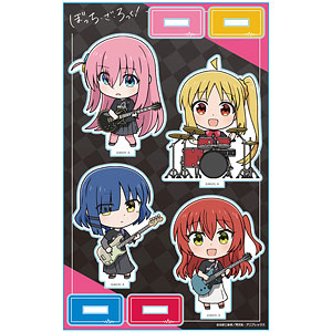 ぼっち・ざ・ろっく！ アクリルキャラスタンドB デフォルメキャラ[ひとり＆虹夏＆リョウ＆郁代 バンドTシャツver.]