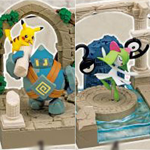 ポケットモンスター ポケモン Circular diorama collection 6個