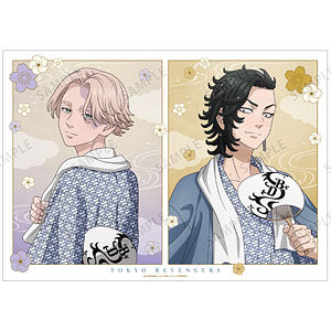 TVアニメ『東京リベンジャーズ』 描き下ろし 乾青宗＆九井一 温泉浴衣ver. A3マット加工ポスター