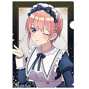 五等分の花嫁∽ 描き下ろし 中野一花 星空メイドver. クリアファイル