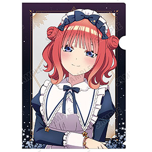 五等分の花嫁∽ 描き下ろし 中野二乃 星空メイドver. クリアファイル
