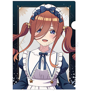 五等分の花嫁∽ 描き下ろし 中野三玖 星空メイドver. クリアファイル
