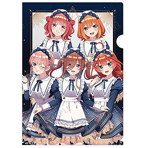 五等分の花嫁∽ 描き下ろし 集合 星空メイドver. クリアファイル