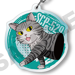 SCP アクリルキーホルダー vol.2 SCP-529 - 半身猫のジョーシー