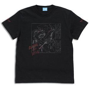 機動戦艦 ナデシコ The prince of darkness ブラックサレナ Tシャツ/BLACK-M