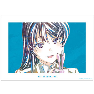 青春ブタ野郎はおでかけシスターの夢を見ない 桜島麻衣 Ani-Art A3マット加工ポスター