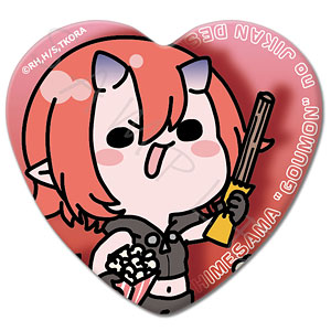 TVアニメ『姫様“拷問”の時間です』ハート型缶バッジ ME (陽鬼)