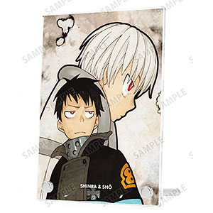 漫画『炎炎ノ消防隊』 森羅日下部＆象日下部 ダブルアクリルパネル ver.B