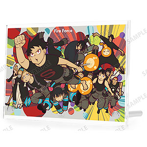 漫画『炎炎ノ消防隊』 集合 ダブルアクリルパネル