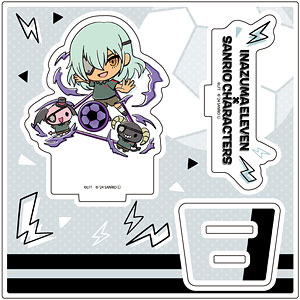 アクリルスタンドプレート「イナズマイレブン×サンリオキャラクターズ」18/佐久間次郎×ルロロマニック(ミニキャライラスト)