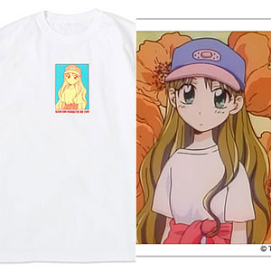 彼氏彼女の事情 Tシャツ＆ステッカーセット 芝姫つばさ ホワイト M