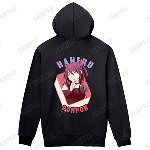 ぽんのみち 江見跳 バックプリントジップパーカー メンズ XL