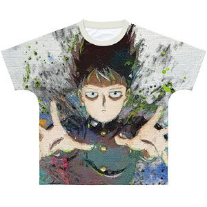 モブサイコ100 III 影山茂夫 grunge CANVAS フルグラフィックTシャツ ユニセックス XL