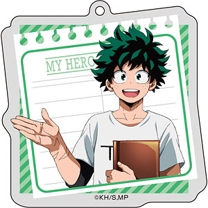 TVアニメ『僕のヒーローアカデミア』 描き下ろしアクリルキーホルダー カフェver. (1)緑谷出久