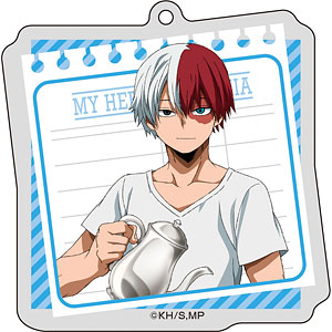 TVアニメ『僕のヒーローアカデミア』 描き下ろしアクリルキーホルダー カフェver. (5)轟焦凍