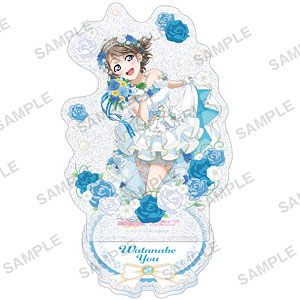 ラブライブ！スクールアイドルフェスティバル きらりんアクリルスタンド Aqours ウェディングver. 渡辺曜