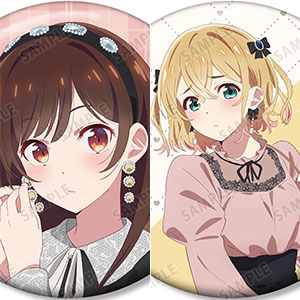 TVアニメ『彼女、お借りします』 描き下ろし ガーリーファッションver. トレーディング缶バッジ 10個入りBOX