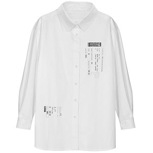 BANANA FISH 航空券風ロングスリーブシャツ ユニセックス M