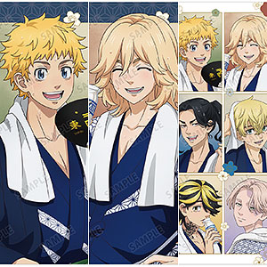 TVアニメ『東京リベンジャーズ』 描き下ろし 温泉浴衣ver. ブロマイド3枚セット ver.A