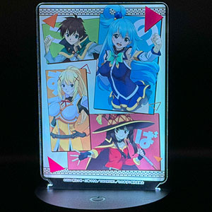この素晴らしい世界に祝福を！3 レインボーアクリルスタンド ティザービジュアル