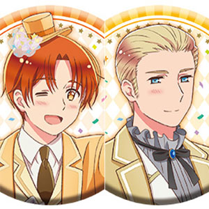アニメ「ヘタリア World★Stars」 描き下ろし缶バッジコレクション サーカスver. 10個入りBOX
