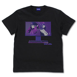 TVアニメ「僕らの雨いろプロトコル」 Tシャツ/BLACK-L
