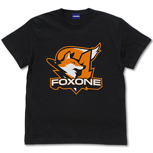 TVアニメ「僕らの雨いろプロトコル」 FOX ONE Tシャツ/BLACK-XL