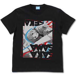 アイドルマスター シャイニーカラーズ [さかさま世界] 芹沢あさひ Tシャツ/BLACK-L