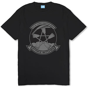 第501統合戦闘航空団 ストライクウィッチーズ ROAD to BERLIN ヘビーウェイトTシャツ/BLACK-M