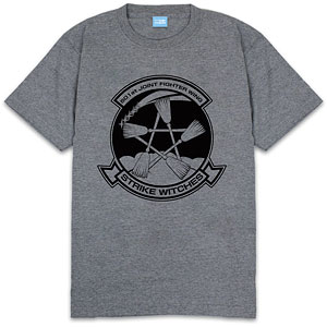 第501統合戦闘航空団 ストライクウィッチーズ ROAD to BERLIN ヘビーウェイトTシャツ/MIX GRAY-S