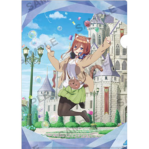 「五等分の花嫁∽」A4クリアファイル 中野三玖