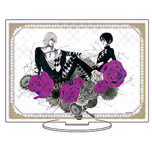 アクリルスタンド「薔薇王の葬列」03/リチャード＆エドワード王子(公式イラスト)