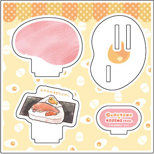 アクリルスタンドプレート「ぐでたま」02/ぐでたま×KIRIMIちゃん.(グラフアートイラスト)