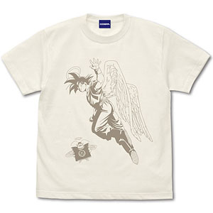 ドラゴンボールZ 孫悟空(天使)と界王 Tシャツ/VANILLA WHITE-L