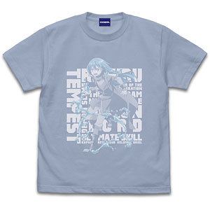 転生したらスライムだった件 リムル=テンペスト スクエア Tシャツ/ACID BLUE-M