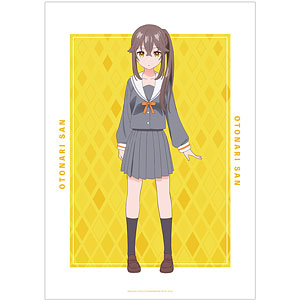 TVアニメ「佐々木とピーちゃん」 お隣さん A3マット加工ポスター