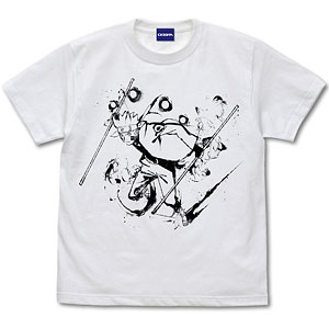 NARUTO-ナルト- 疾風伝 ナルト Tシャツ 墨絵Ver./WHITE-XL